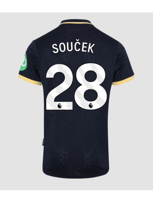 West Ham United Tomas Soucek #28 Ausweichtrikot 2025-26 Kurzarm West Ham United Tomas Soucek #28 Ausweichtrikot 2025-26 Kurzarm